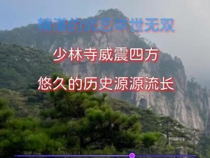 古今少林寺传奇之旅：从江湖初心到终极试炼的成长历程揭秘