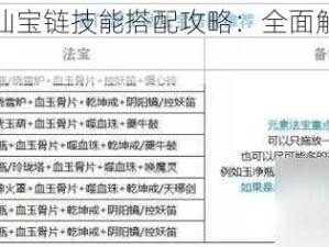 梦幻新诛仙宝链技能搭配攻略：全面解析最佳组合策略