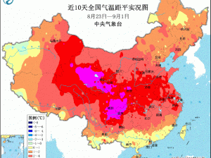 全国多地高温预警