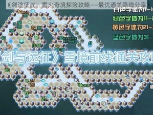 《剑途征战：雪火奇境探险攻略——最优通关路线分享》