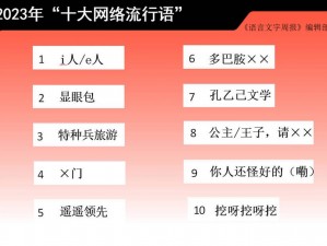 2023 年十大网络热点词汇，你知道几个？