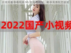 在线观看草莓视频 MV 的免费网站，畅享高清视觉盛宴