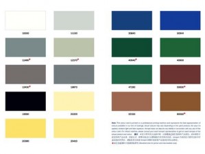 headquartered in 7708c color card