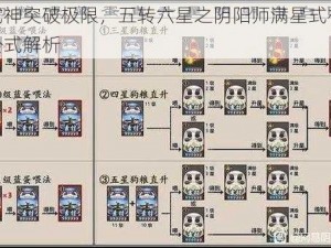 新式神突破极限，五转六星之阴阳师满星式神经验公式解析