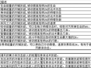 魔力宝贝手游宠物成长值核心作用解析：助力宝贝进化，提升战斗实力