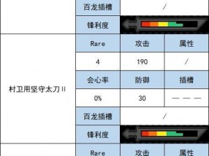 怪物猎人崛起天迴轻武器特性详解：精准射击与灵活机动并存的特点分析