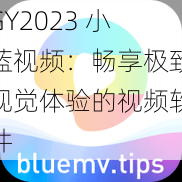 GY2023 小蓝视频：畅享极致视觉体验的视频软件