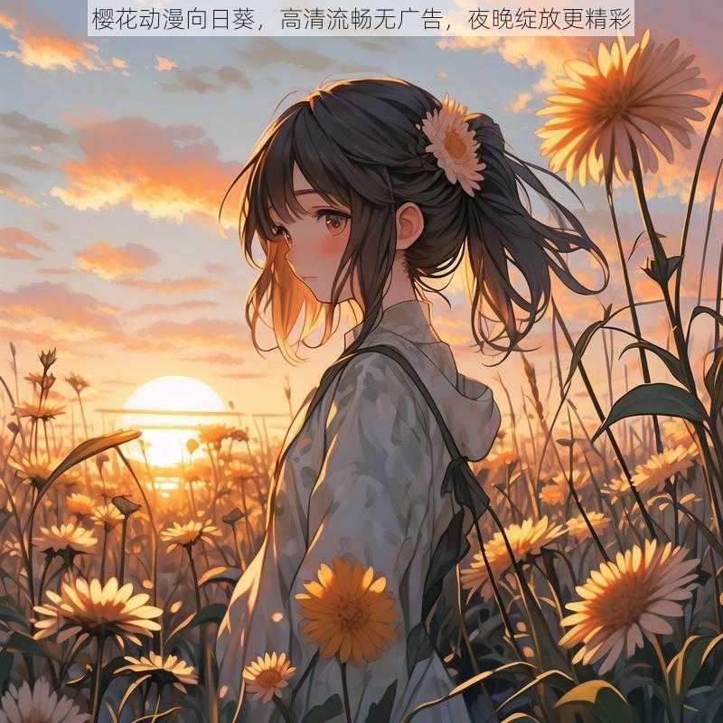 樱花动漫向日葵，高清流畅无广告，夜晚绽放更精彩