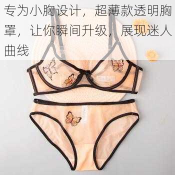 专为小胸设计，超薄款透明胸罩，让你瞬间升级，展现迷人曲线