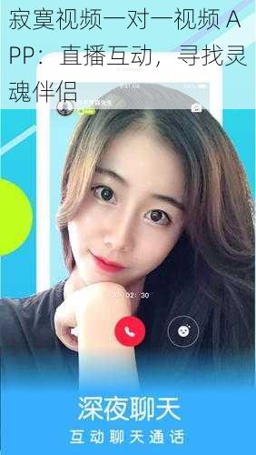 寂寞视频一对一视频 APP：直播互动，寻找灵魂伴侣