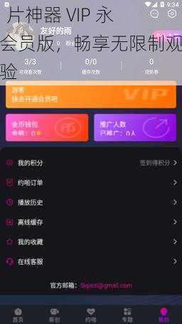 91 片神器 VIP 永久会员版，畅享无限制观影体验
