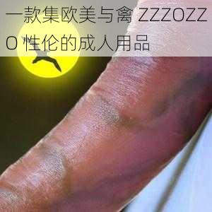 一款集欧美与禽 ZZZOZZO 性伦的成人用品