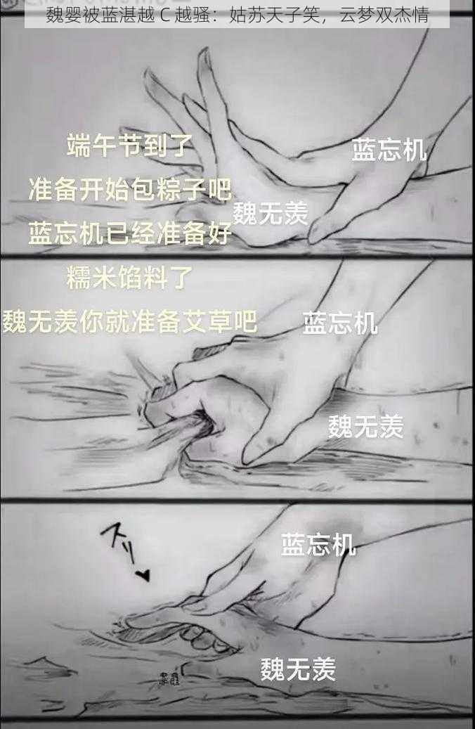 魏婴被蓝湛越 C 越骚：姑苏天子笑，云梦双杰情