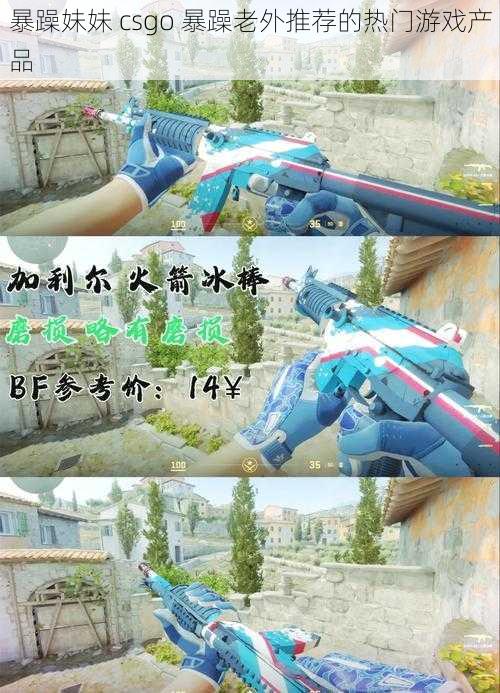 暴躁妹妹 csgo 暴躁老外推荐的热门游戏产品