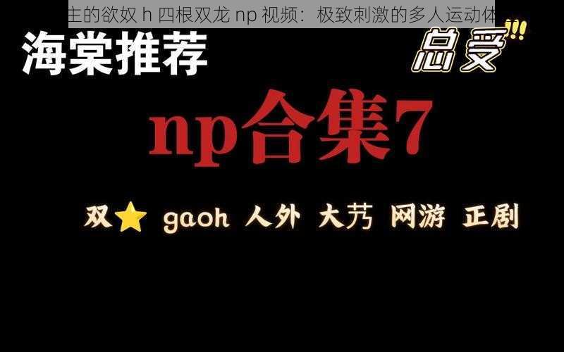 公主的欲奴 h 四根双龙 np 视频：极致刺激的多人运动体验