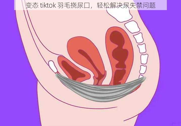 变态 tiktok 羽毛挠尿囗，轻松解决尿失禁问题