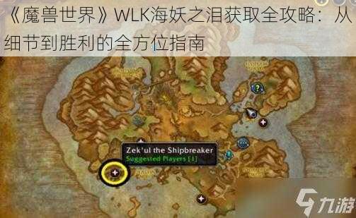 《魔兽世界》WLK海妖之泪获取全攻略：从细节到胜利的全方位指南