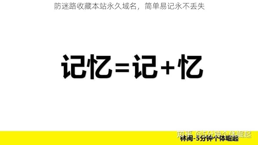 防迷路收藏本站永久域名，简单易记永不丢失