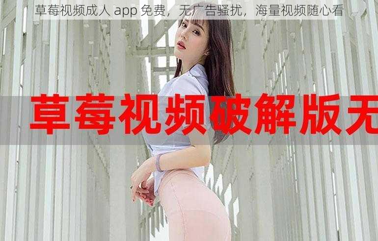 草莓视频成人 app 免费，无广告骚扰，海量视频随心看