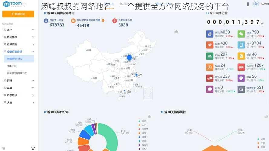 汤姆叔叔的网络地名：一个提供全方位网络服务的平台