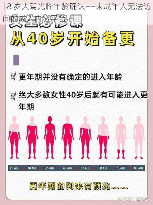 18 岁大驾光临年龄确认——未成年人无法访问的成人内容平台