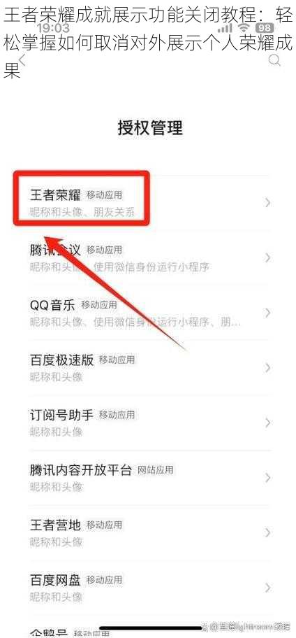 王者荣耀成就展示功能关闭教程：轻松掌握如何取消对外展示个人荣耀成果