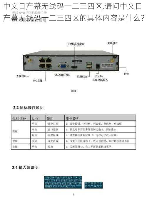 中文日产幕无线码一二三四区,请问中文日产幕无线码一二三四区的具体内容是什么？