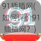 91插插网(如何评价91 插插网？)