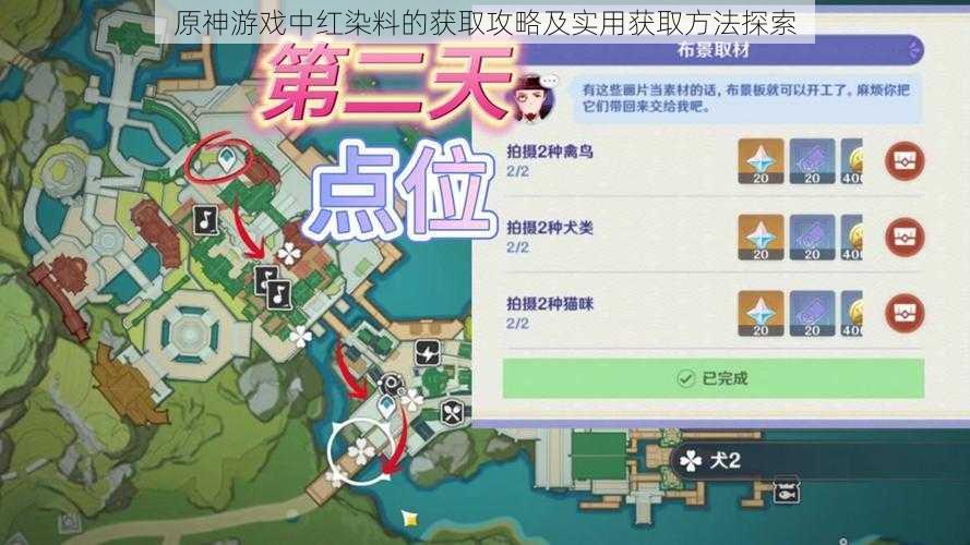 原神游戏中红染料的获取攻略及实用获取方法探索